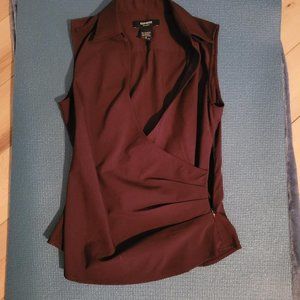 Express Sleeveless side zip shirt
